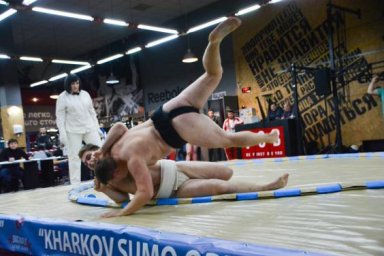 Харьковские сумоисты собрали все комплекты наград международного турнира