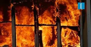 Дежурный караул в харьковском пригороде обнаружил на пожарище труп мужчины