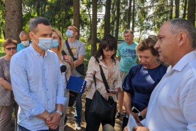 Алексей Кучер встретился с громадой Змиевского района