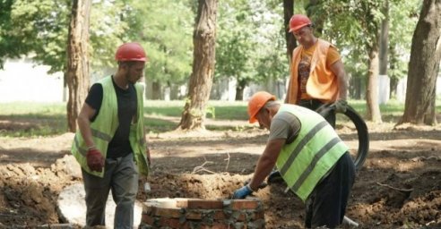  В Новобаварском районе реконструировали часть канализационного коллектора 