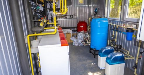 В Харькове устанавливают мобильные котельные для отопления домов