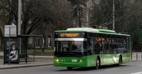 Троллейбус №17 меняет маршрут движения