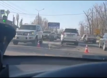 Крупное ДТП: столкновение на Клочковской (ВИДЕО)