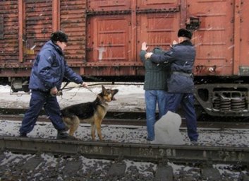 Военизированная охрана продолжает задерживать вандалов-&laquo;партизан&raquo; на железнодорожных путях