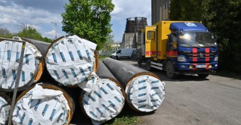  В Харькове переложили более 50 километров теплосетей 