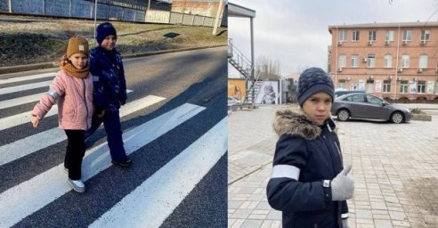  В Харькове купили светоотражающие ленты для детей 