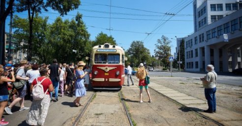 В Харькове отметили 115-летие запуска первой трамвайной линии
