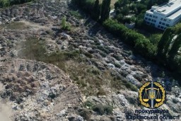 В центре Харькова нашли подпольный мусорный полигон