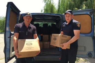 Громады Харьковщины получают гуманитарную помощь