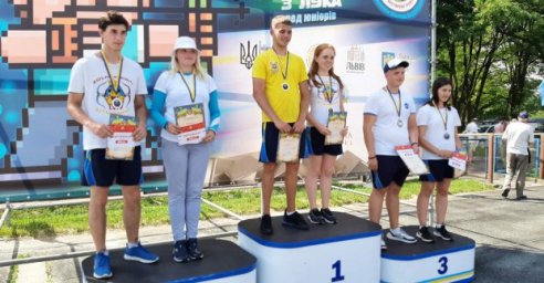 Харьковчане успешно выступили на чемпионате Украины по стрельбе из лука