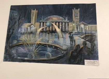 Выставка живописи харьковских школьников открылась в Нюрнберге