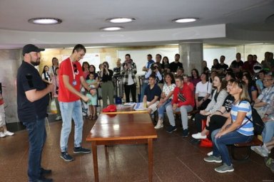  В пятницу в метро харьковчанам расскажут, как правильно вести себя в условиях боевых действий 