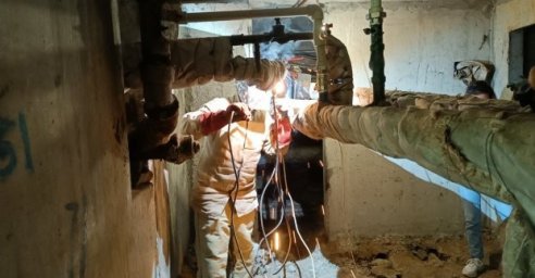  На Северной Салтовке &laquo;Харьковводоканал&raquo; подключает внутридомовые коммуникации 