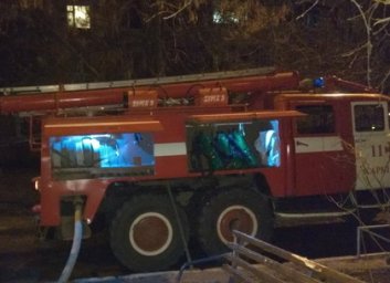 Мужчина пытался спрятаться от пожара в ванной (ФОТО)