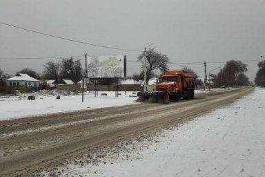 За сутки в области расчистили от снега 6300 км дорог