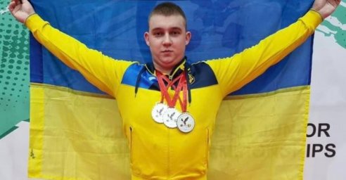  Харьковский тяжелоатлет завоевал серебряные медали на чемпионате Европы
