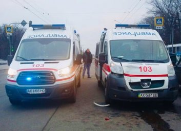 ДПТ на скорой на Белгородском шоссе: спецтранспорт вез мужчину с инфарктом (ВИДЕО, ФОТО)