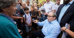 Геннадий Кернес встретился с жителями Шишковки и поселка Жуковского