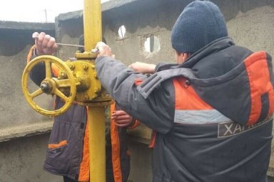 В более чем 200 домах области восстановлено газоснабжение