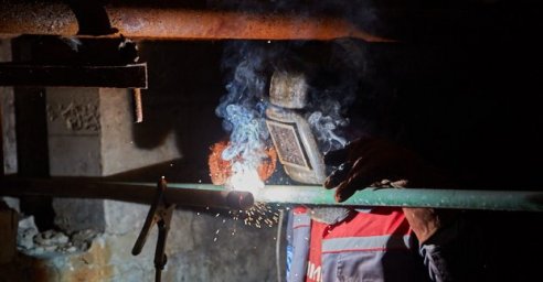 В Основянском районе восстанавливают внутридомовые системы