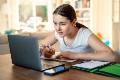 Большинство школ Харьковской области проводят дистанционное обучение