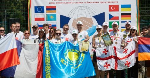 В Харькове прошли соревнования по дипломатическому многоборью