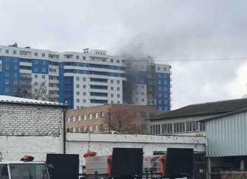 ВИДЕО: В новостойке на Зерновой &ndash; пожар (Соцсети)