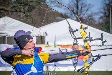  Виктор Рубан - бронзовый призер І этапа Гран-при Европы по стрельбе из лука