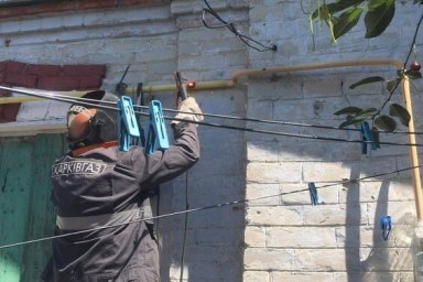  В Харькове и области продолжается возобновление газоснабжения после вражеских обстрелов 