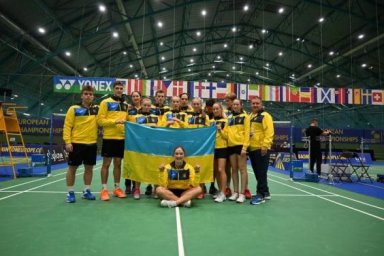 Харьковские бадминтонистки - бронзовые призеры чемпионата Европы