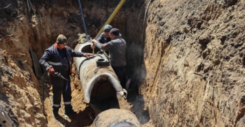 На Северной Салтовке отремонтировали газопровод