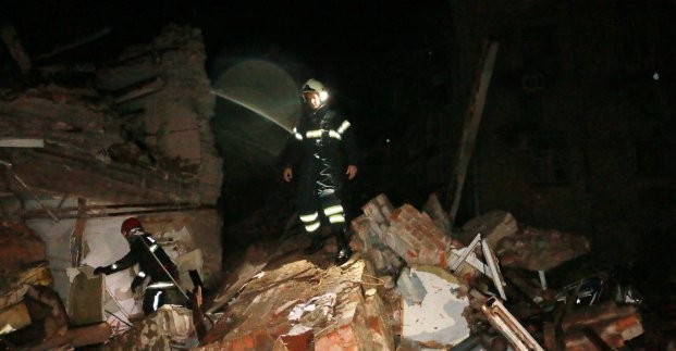  ГСЧС: За сутки в Киевском районе было два пожара из-за обстрелов 