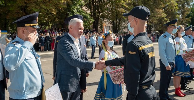 В Харькове будущие спасатели приняли присягу