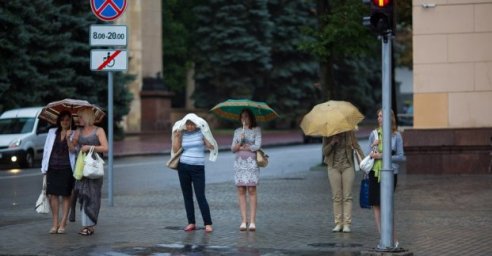 Завтра в Харькове - до 24 градусов тепла и дождь