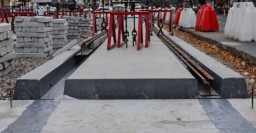 В городе продолжается реконструкция трамвайных путей