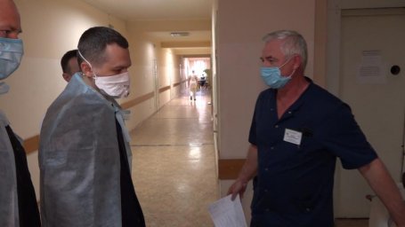 Глава ХОГА проверил готовность военного госпиталя принимать больных COVID-19