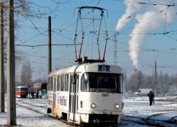 По Салтовскому шоссе временно не ходят трамваи