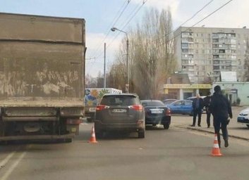 ДТП: столкновение легковушек на Салтовке (ФОТО)