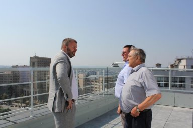 Строительство смотровой площадки на Госпроме &ndash; на завершающем этапе