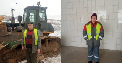  #Лица_Харькова. Артур и Светлана Шмидты - рабочие компании по обращению с отходами 