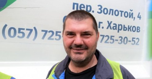  #Лица_Харькова. Юрий Носенко - водитель КВБО 