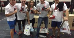 Харьковчане заняли второе место на всеукраинском турнире по кроссфиту