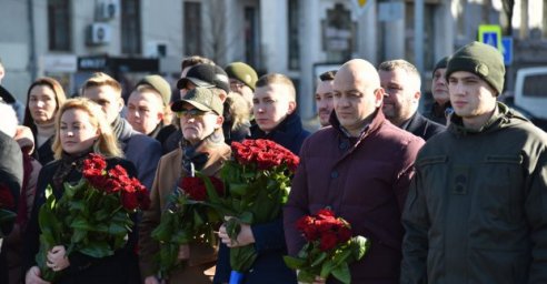 В Харькове почтили память Героев Небесной Сотни