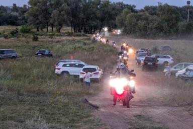 &laquo;Мотопробег Единства&raquo; добрался в Харьковскую область