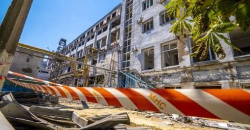  В Харькове восстанавливают ТЭЦ-3 после обстрела 