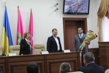 Руслан Тихонченко представил нового руководителя Змиевского района