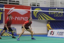 Харьковские бадминтонисты &ndash; серебряные призеры этапа Кубка Европы