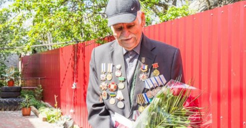 В Харькове поздравили с Днем Победы героев Второй мировой