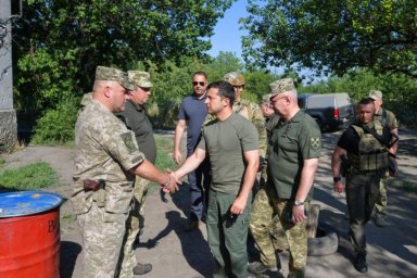 Наша цель - мир и возвращение людей и территорий. Президент