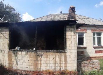 Труп на пожаре (ФОТО)